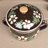 Glazed Alsatian terracotta tureen