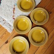 Set of 5 Niderviller soup plates