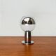 Vintage German ceiling lamp in chrome and glass from the space age by Motoko Ishii for Staff, 1970s.