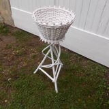 Wicker pot cover