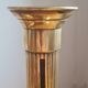 Pair of brass candle holders