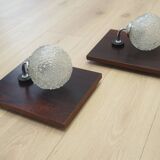 Set of two wall lamps, Danish design, 1970s, production: Denmark