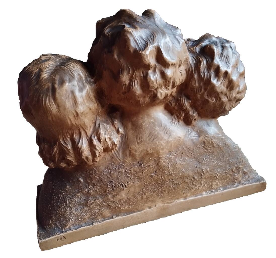 Terracotta statuette