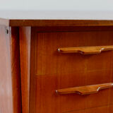 Scandinavian vintage teak desk 1960