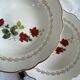 6 assiettes creuses faïence ancienne manufacture française de Sarreguemines