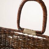 Large woven wicker basket