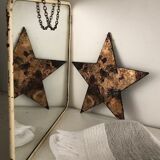 Ancient mirror, wabi-sabi spirit