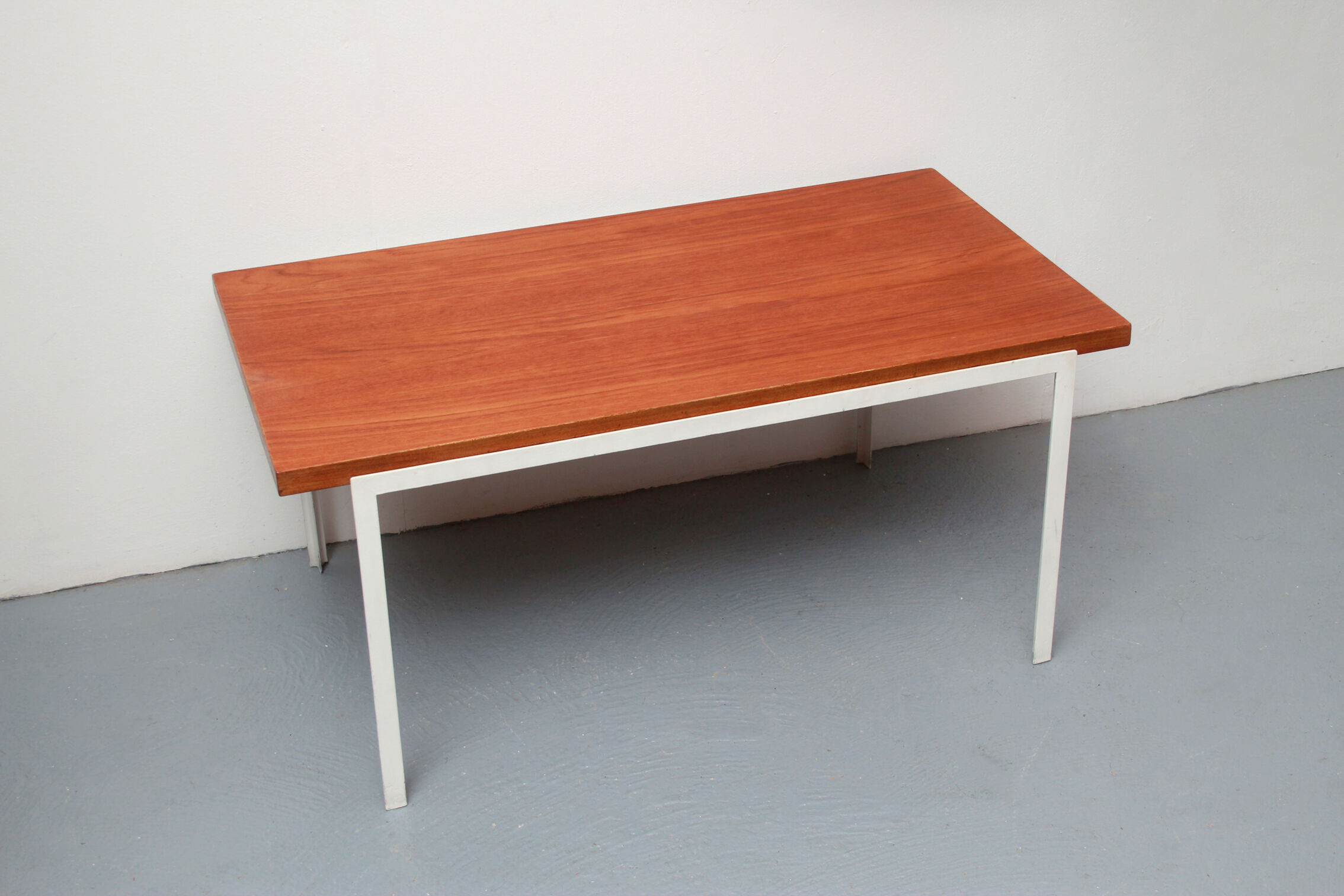 1960s coffeetable in teak and metal