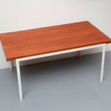1960s coffeetable in teak and metal