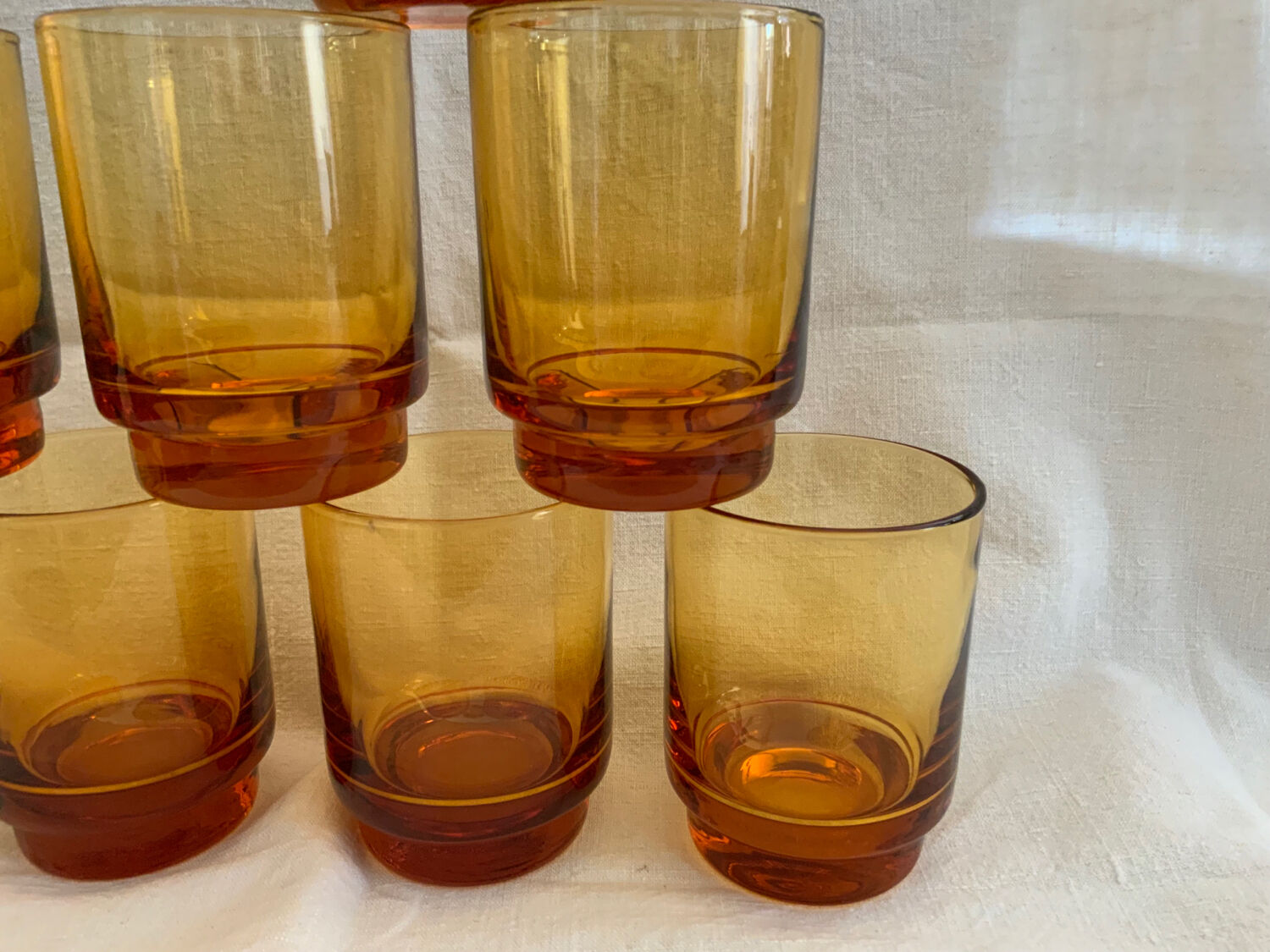 Verres ambres