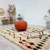 Handmade Moroccan Berber carpet 234 x 153 CM
