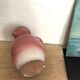 Pink ceramic pitcher