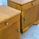 Pair of Vintage Art Deco Nightstands, 1930s-1940s