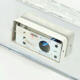 Ensemble de 3 appliques murales en verre de Murano de style mid-century moderne de Doria, années 1960.