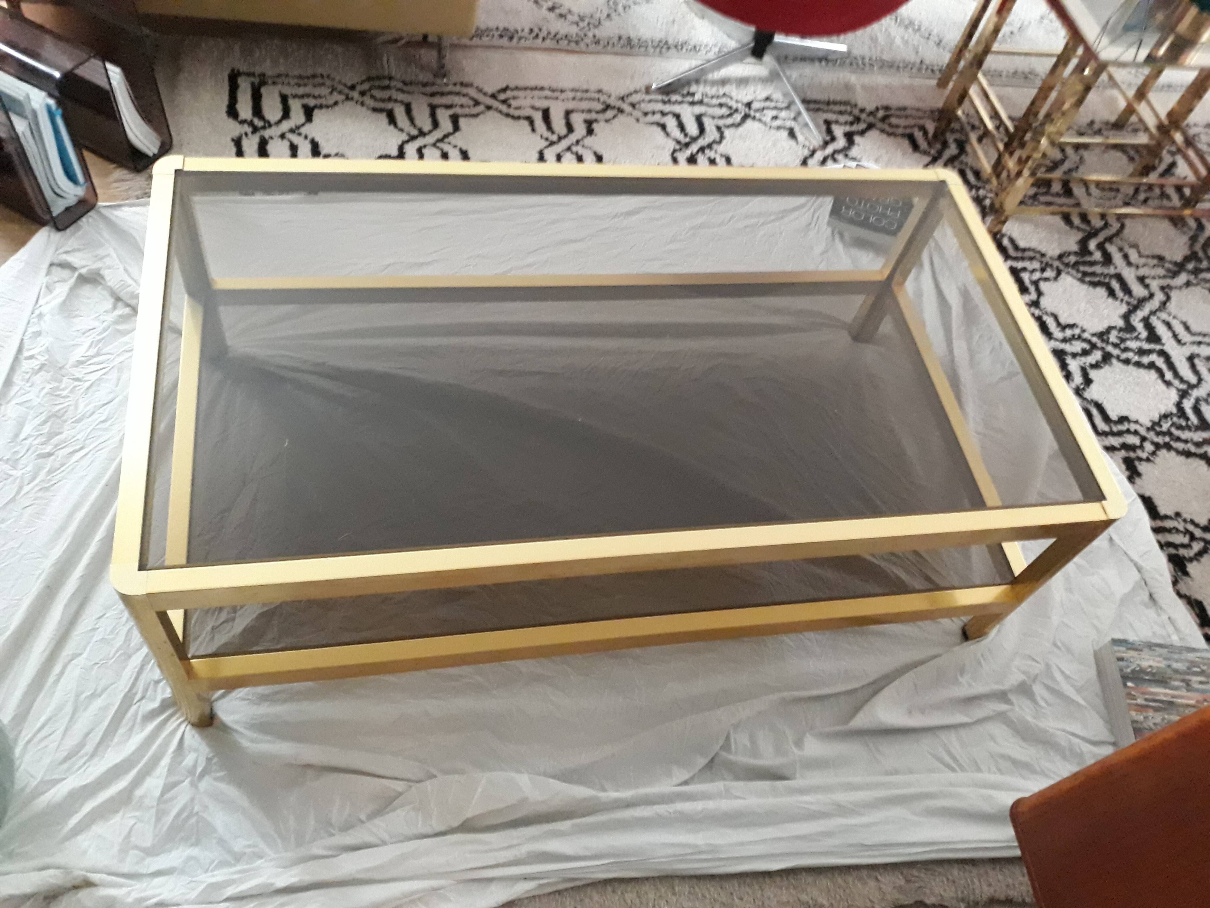 Table basse Roche Bobois années 70 80