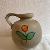 Scheurich ceramic vase pitcher West Germany vintage 1970s