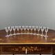Service of 54 crystal glasses from Saint Louis, Cerdagne model, 20th century.