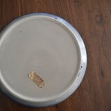 Assiette alsacienne bleue
