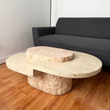 Mactan stone coffee table by Magnussen Ponte 1980