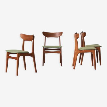 Set de 4 chaises de salle à manger par Schiønning & Elgaard