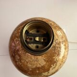 Travertine Lamp Base by Philippe Barbier, 1970s