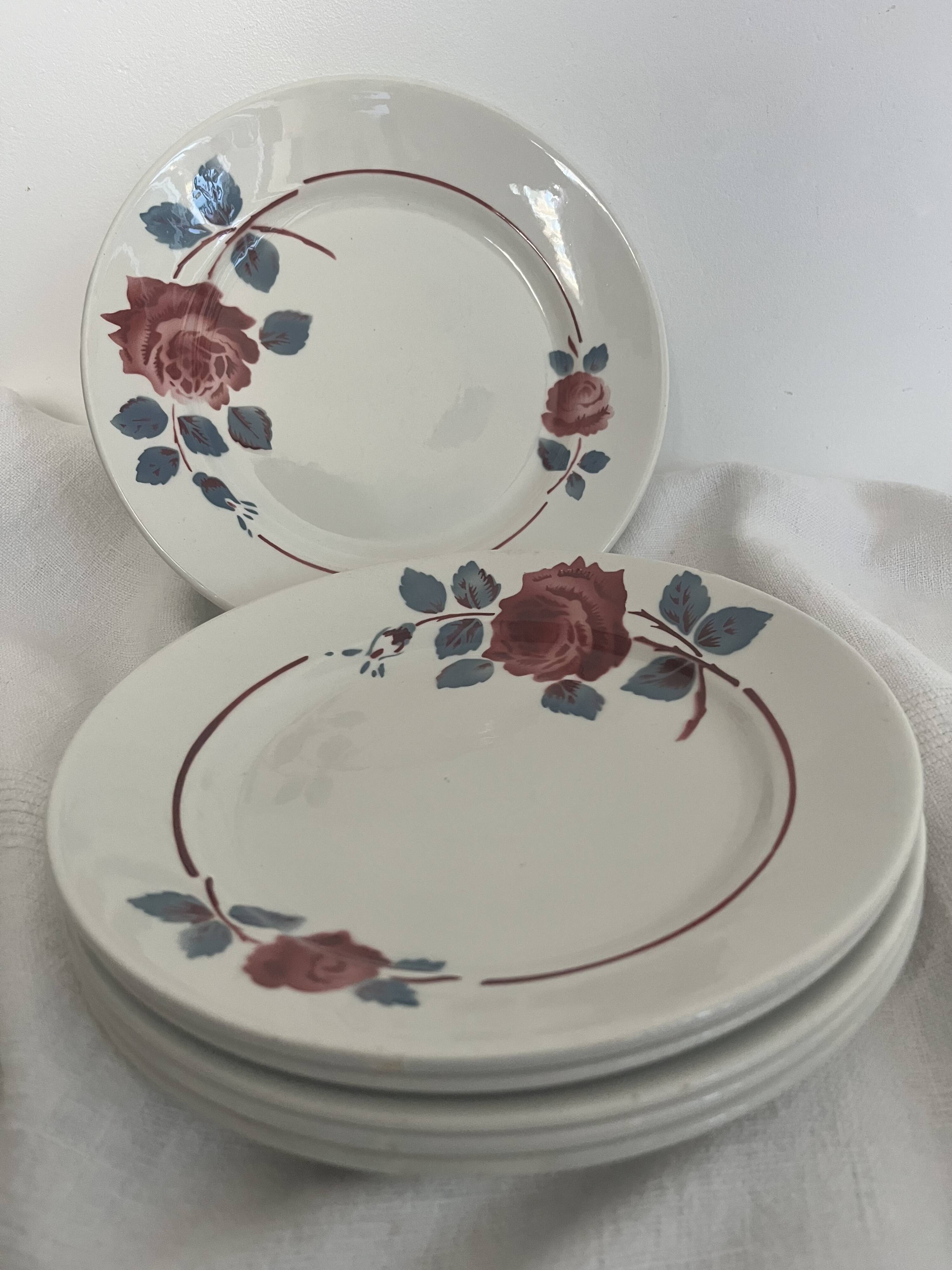 6 flat plates model "Monique" - Badonviller