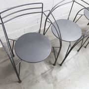Set of 6 "Silver Moon" armchairs by Pascal Mourgue 1985