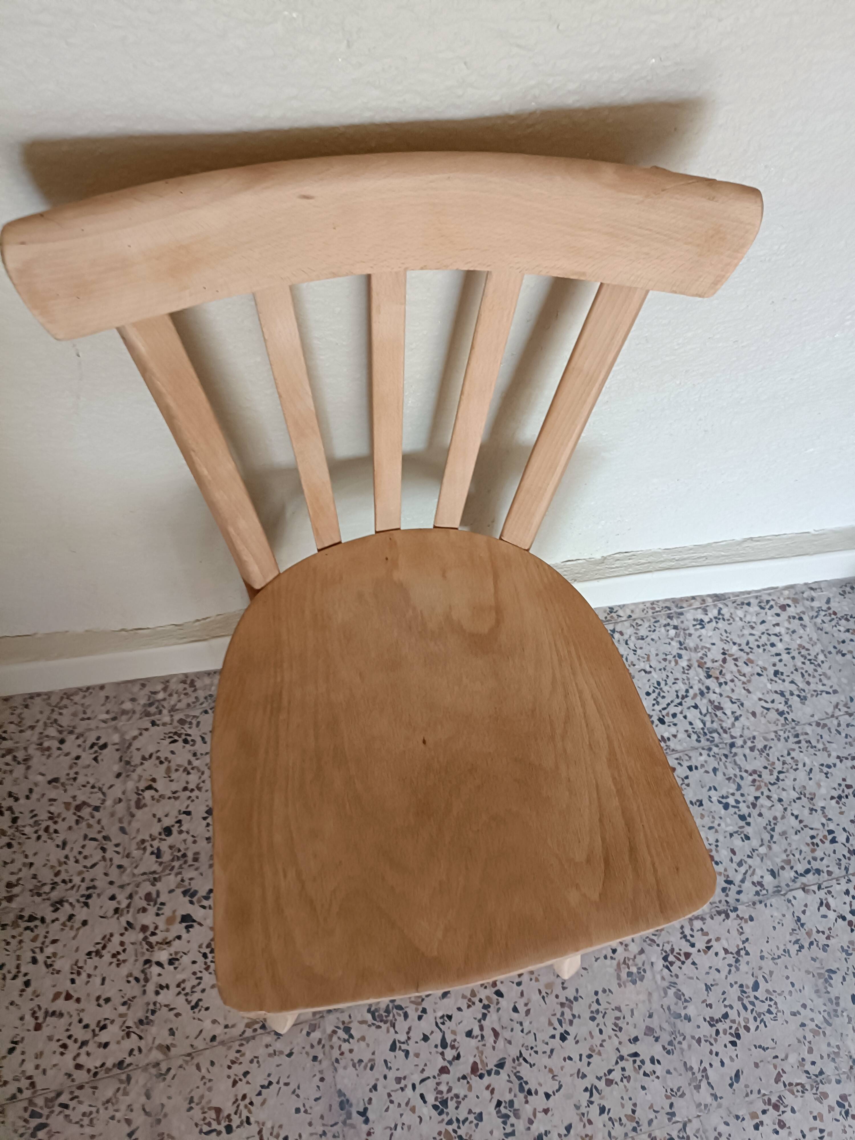 Renovated bistro chair