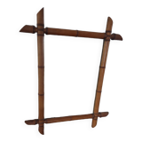 Miroir façon bambou