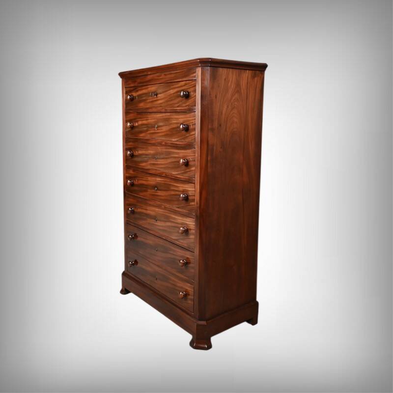 Mahogany chest of drawers – Late 19th century