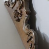 Old walnut pediment 124 cm