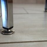 Pair of minimalist 1970s side tables.