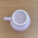 Tasses café tons pastels