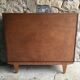 Scandinavian teak buffet with showcase and secretary - 1960