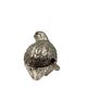 Hollywood regency silver-plate quails shaped salt and pepper, Gucci Italy,