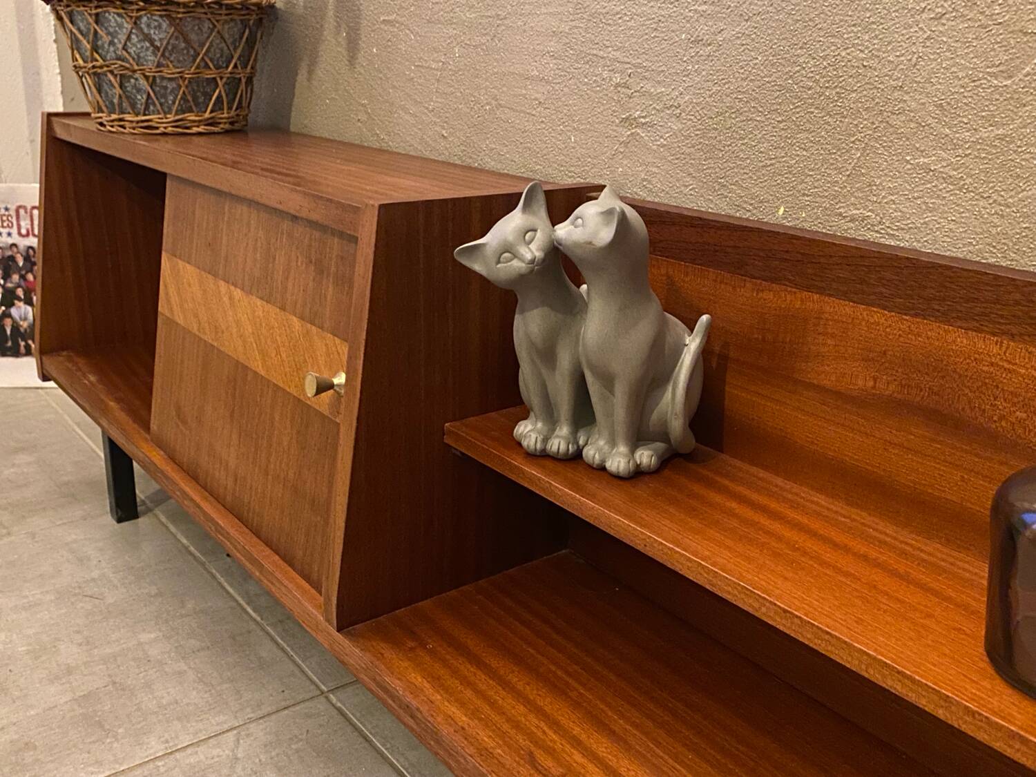 Vintage sideboard from the 60s (shallow)