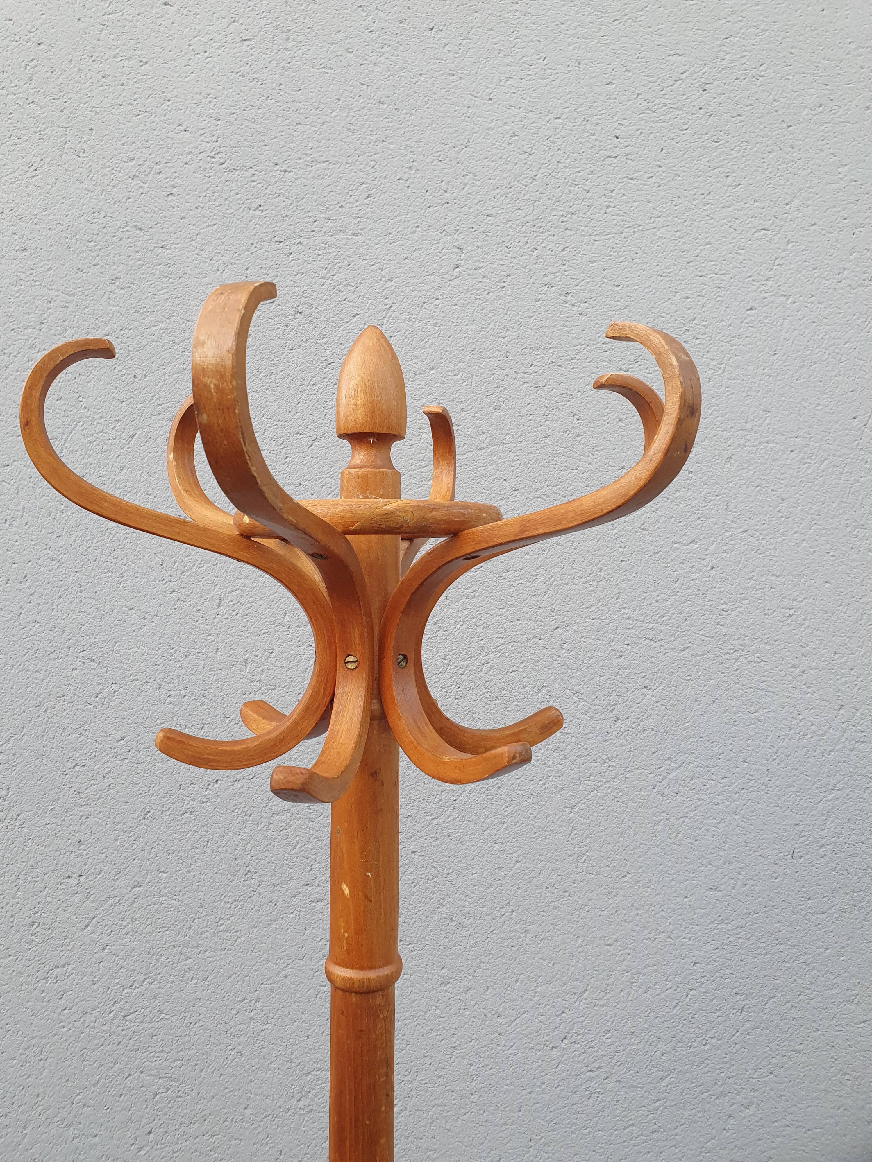 Vintage parrot coat rack