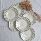 Gien Marie-José soup plates
