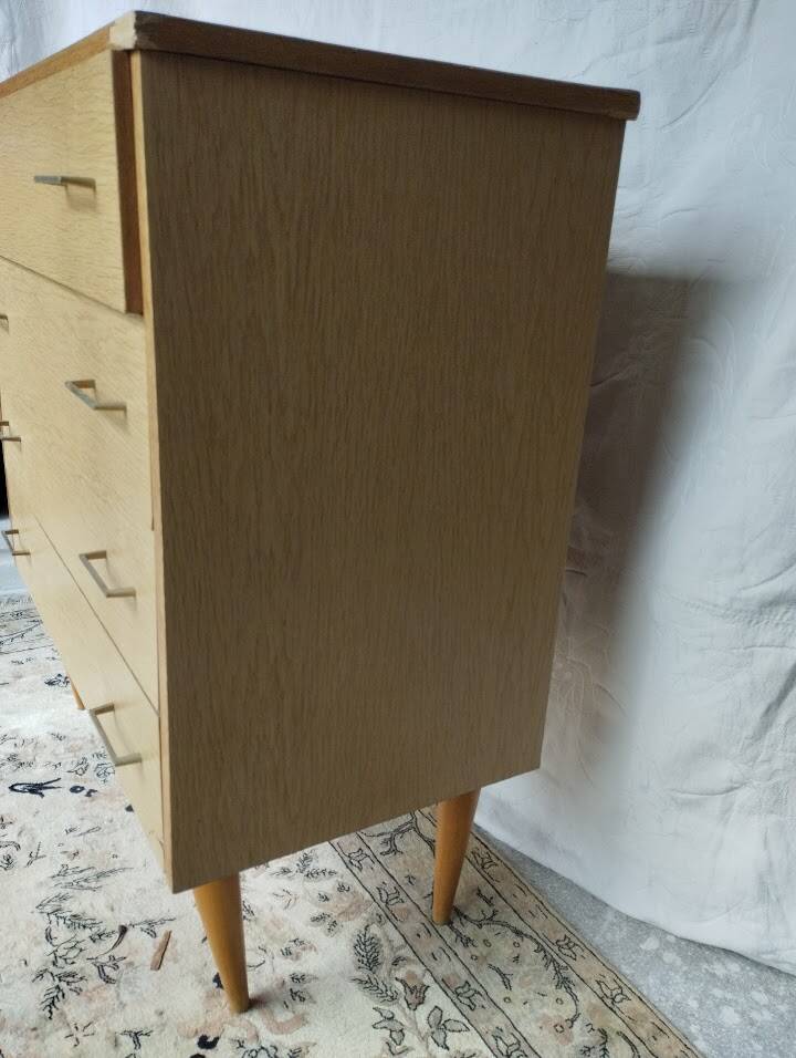 Vintage Scandinavian chest of drawers from the 70s