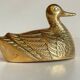 Canard en laiton vintage