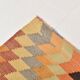 180x218Cm Geometric Style Kilim Rug, 6x7 Rugged Carpet
