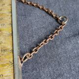 Beveled barber mirror 21x25cm