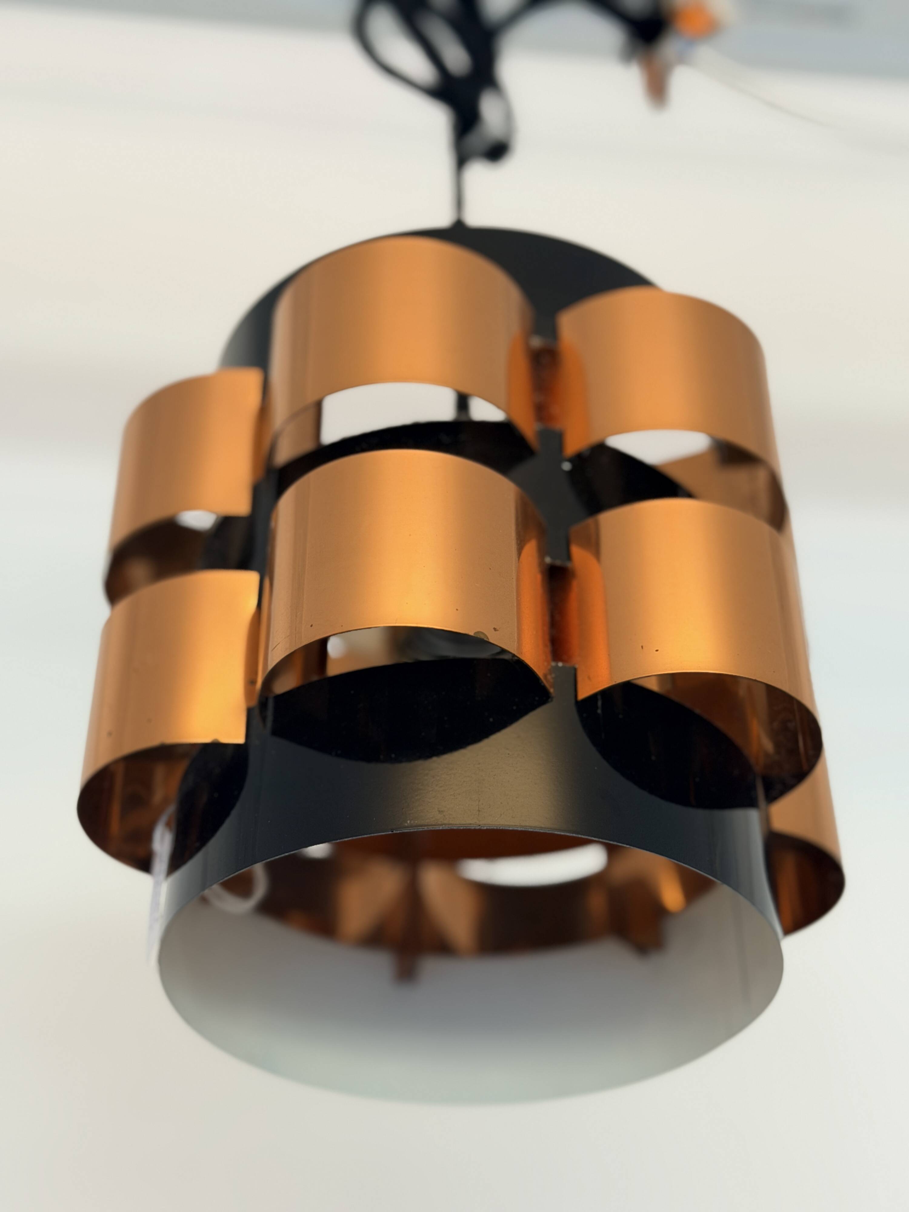 Vintage suspension by Werner Schou for Coronell Elektro, Denmark 1970s