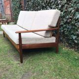 Scandinavian teak lounge set, 1960s