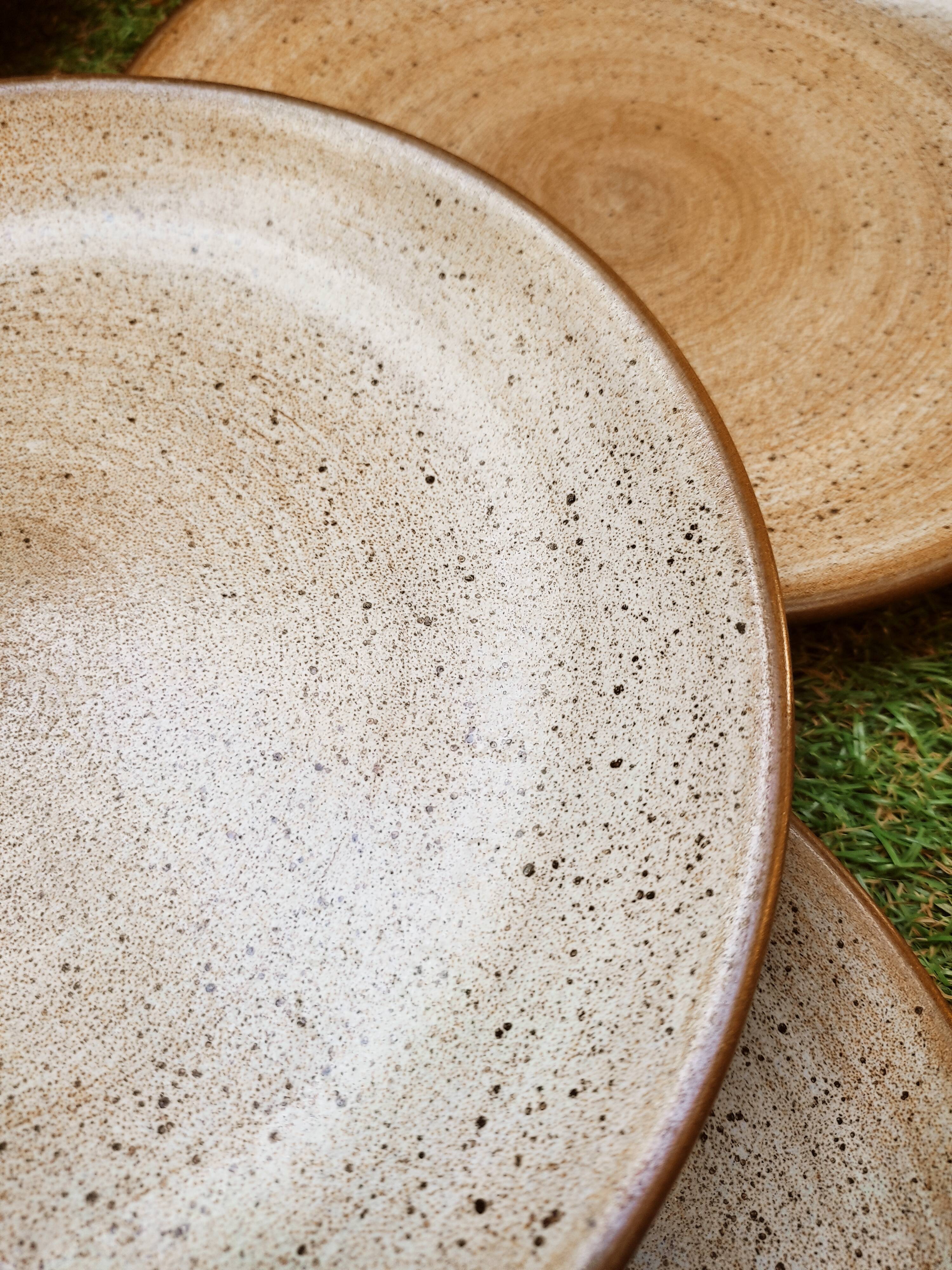 7 ceramic plates by Niderviller model Toledo