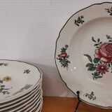 Set of 6 ceramic soup plates “villeroy and boch” “alt strassburg”