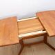 Teak dining table by Dyrlund