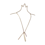 Golden postcard display