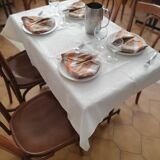 6 serviette sde table vintage à carreaux