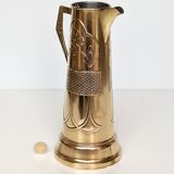 Art Deco brass pitcher 1930